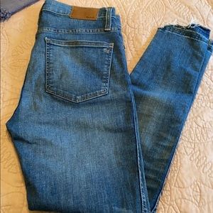 Madewell 10” High Rise Skinny